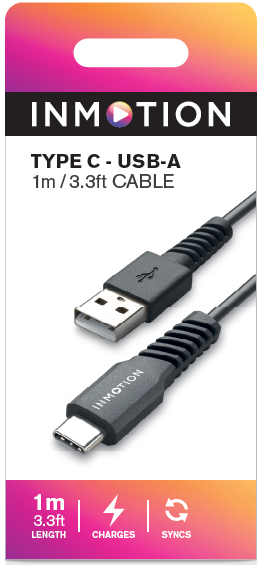 Picture of InMotion 1M USB-C Cable Black