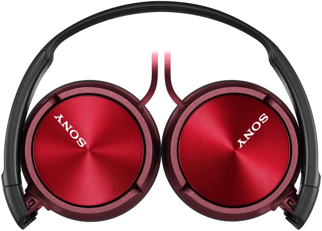 Picture of Sony MDR-ZX310 Folding Headphones Red