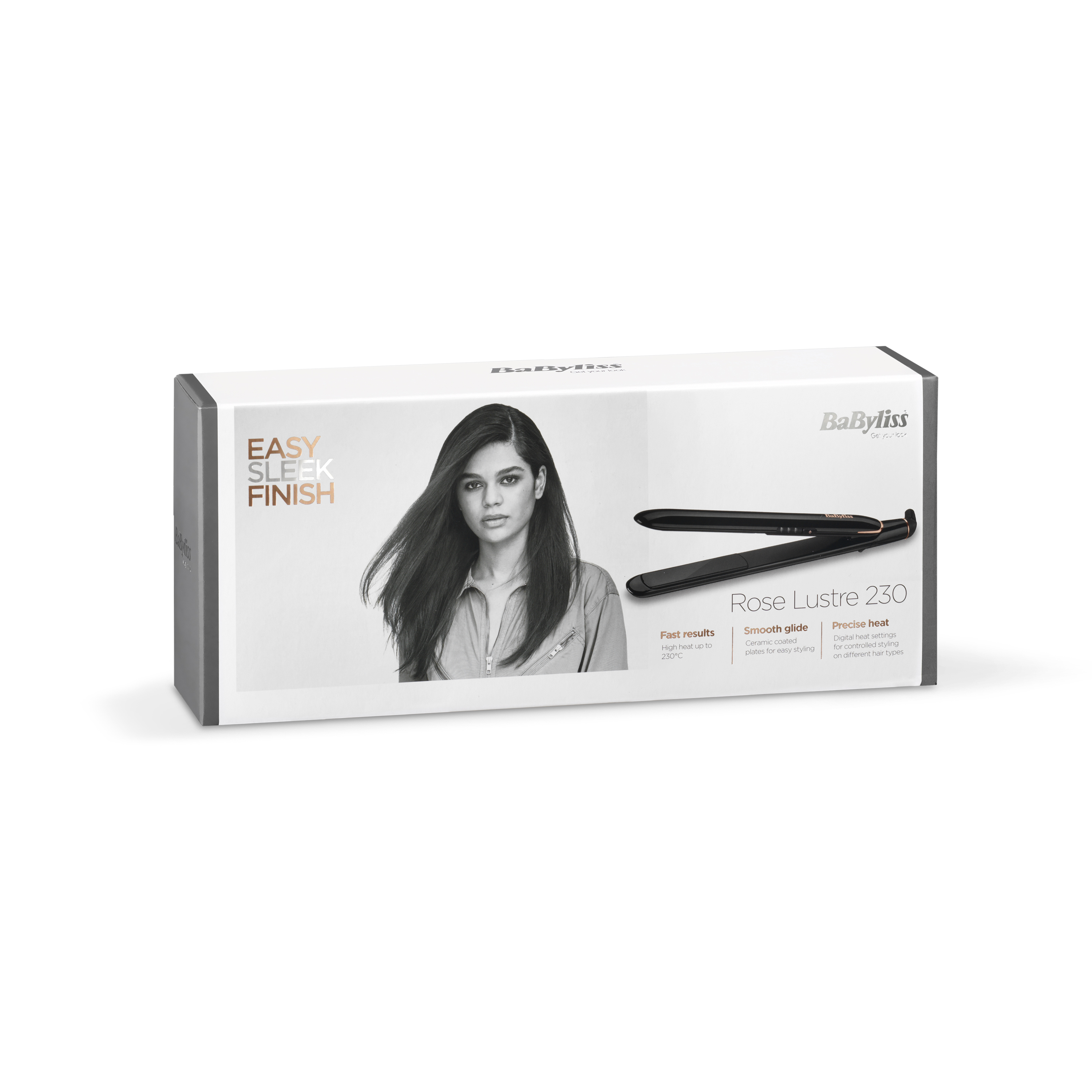 Picture of Babyliss Rose Lustre 230 Straightener