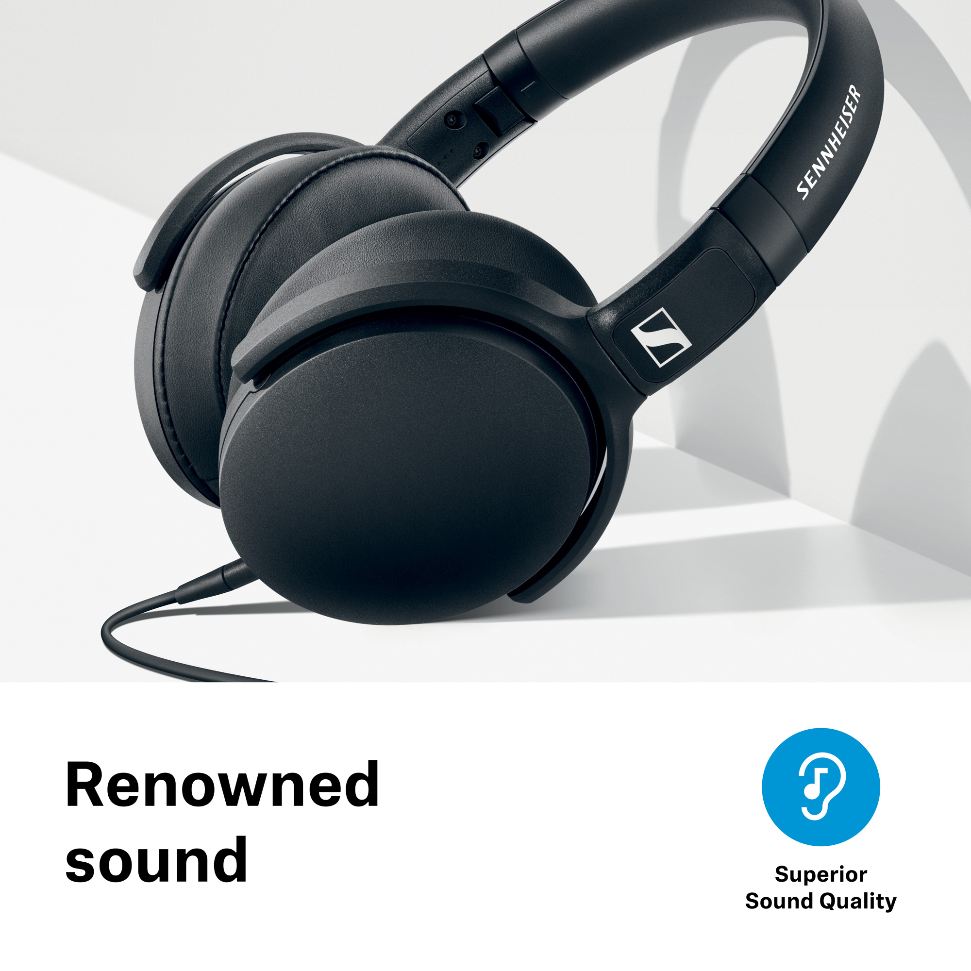 Picture of Sennheiser HD 400S Wired HP Black