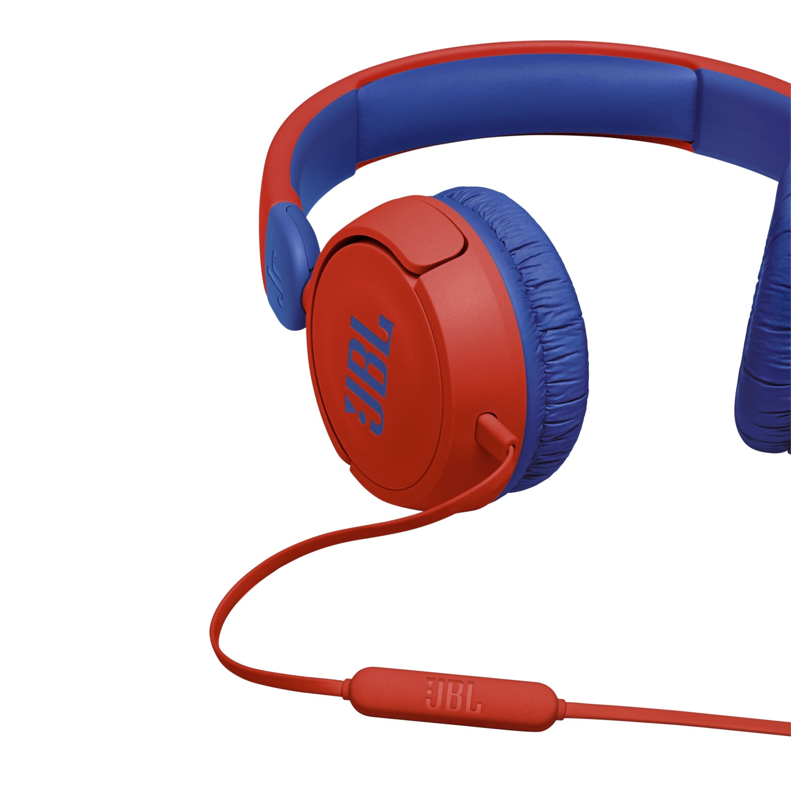 Picture of JBL Junior 310 Wired Headphones Red
