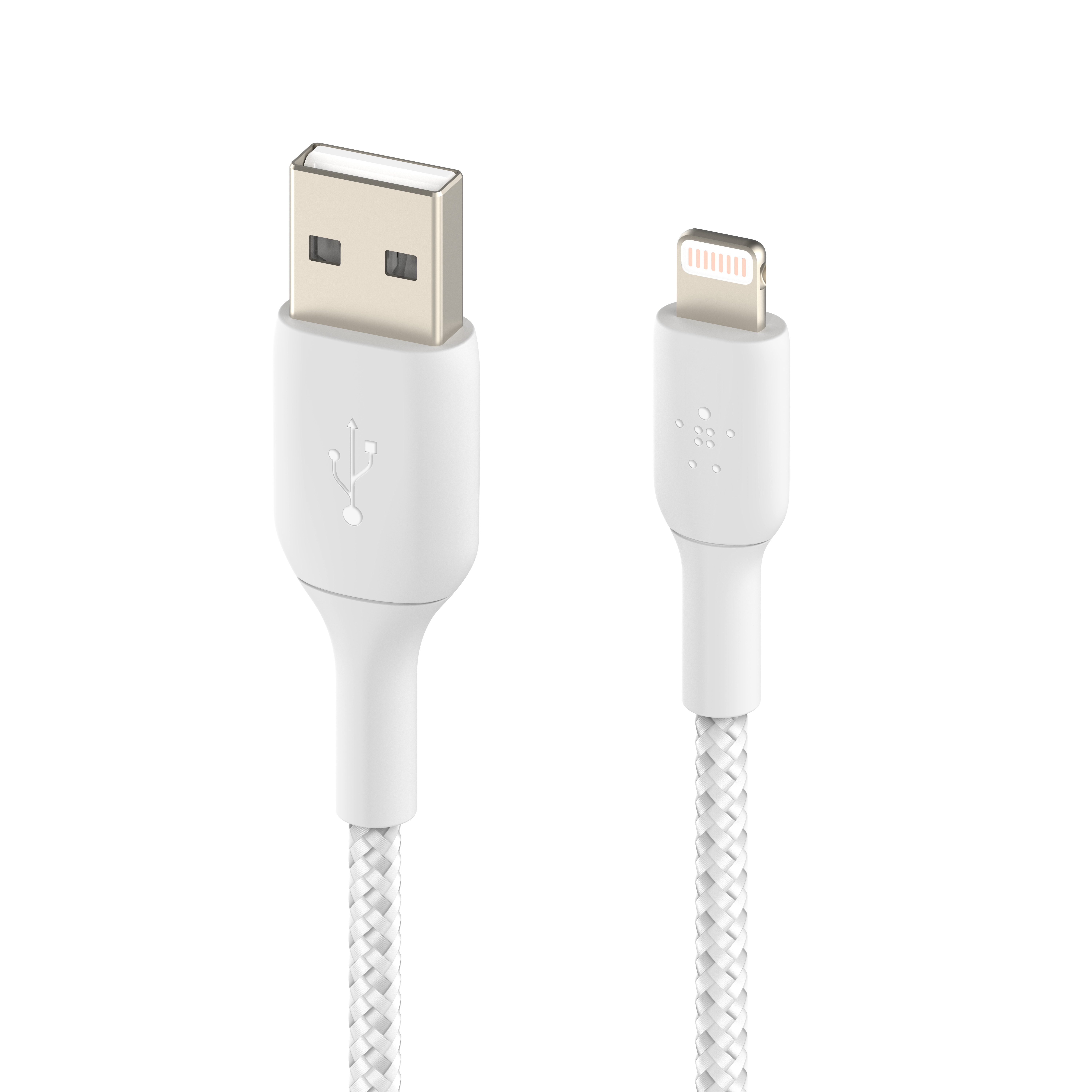 Picture of Belkin Braided Lightning Cable White