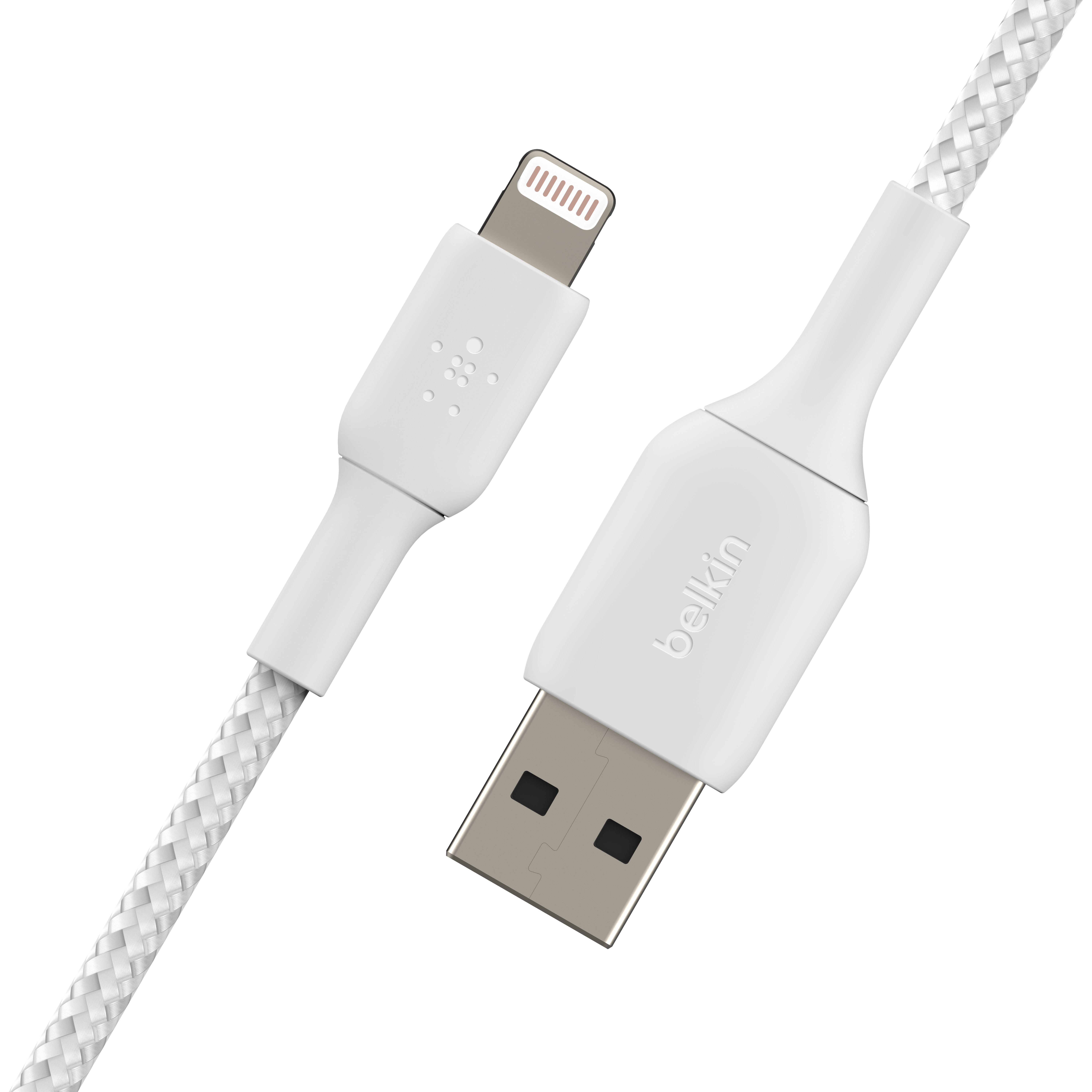 Picture of Belkin Braided Lightning Cable White