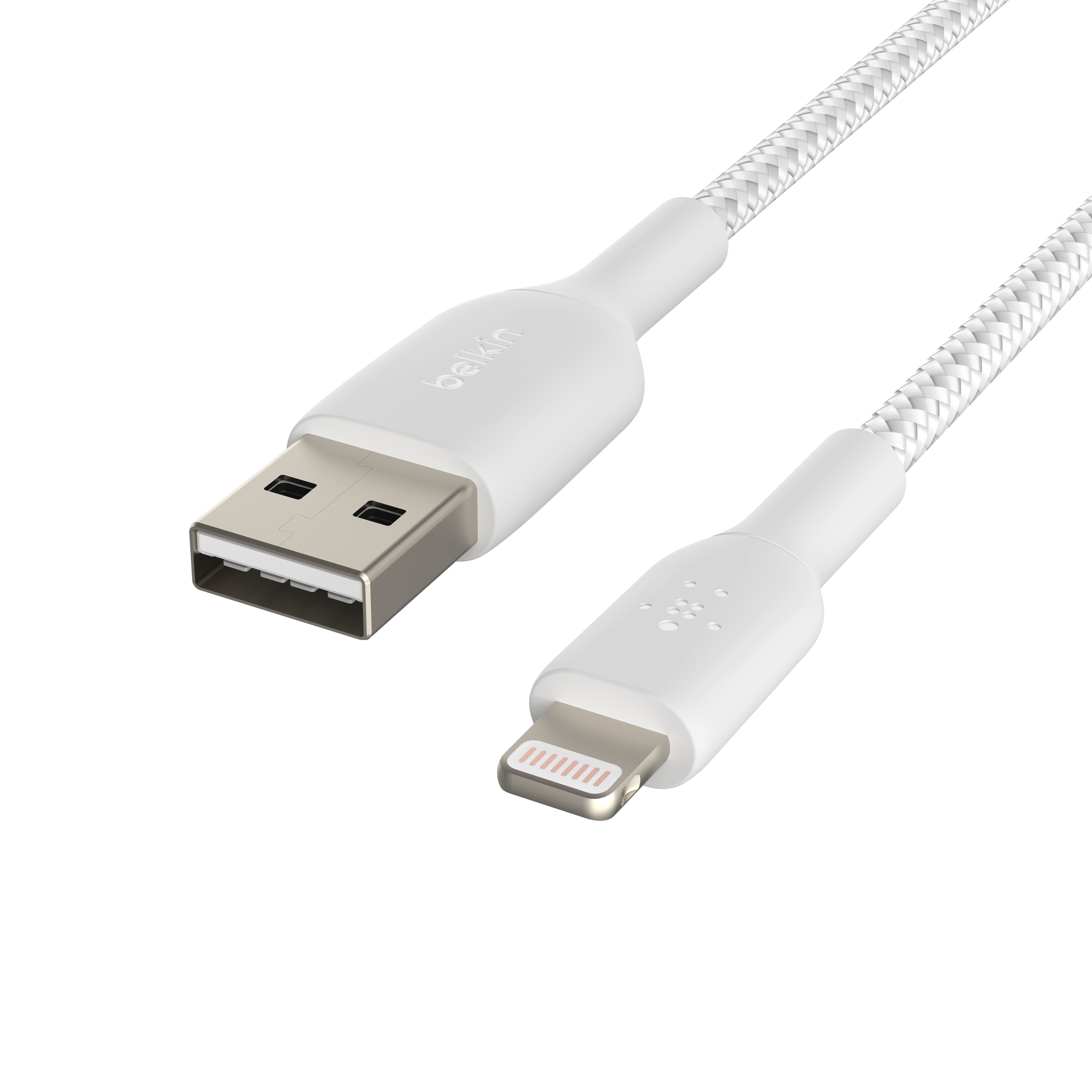 Picture of Belkin Braided Lightning Cable White