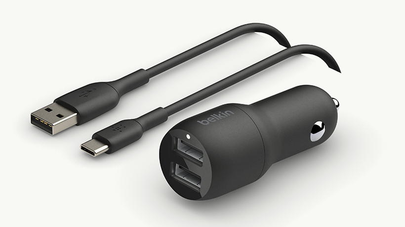Picture of Belkin Dual Car Charger Black