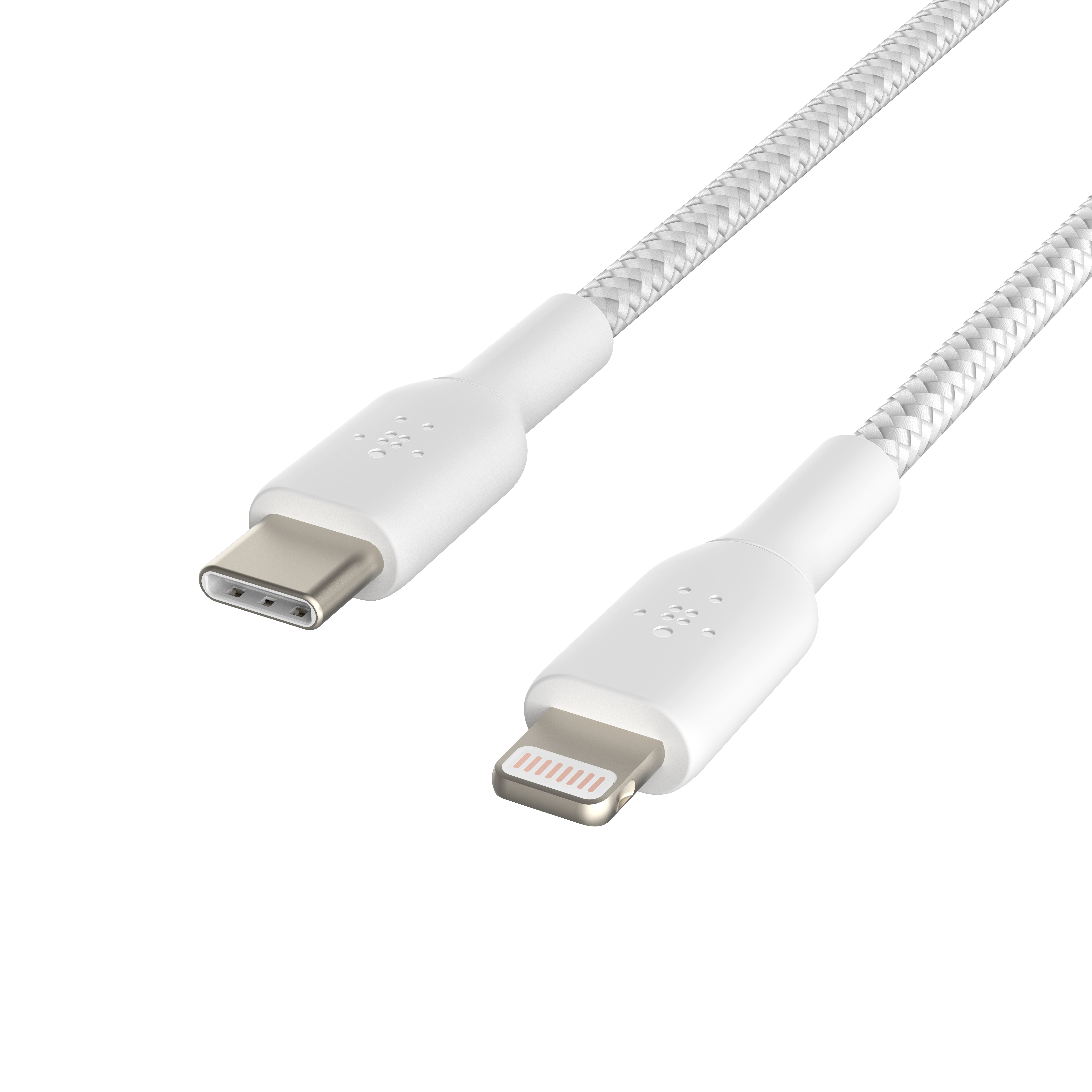 Picture of Belkin Braided USB-C to Lightning 1M White