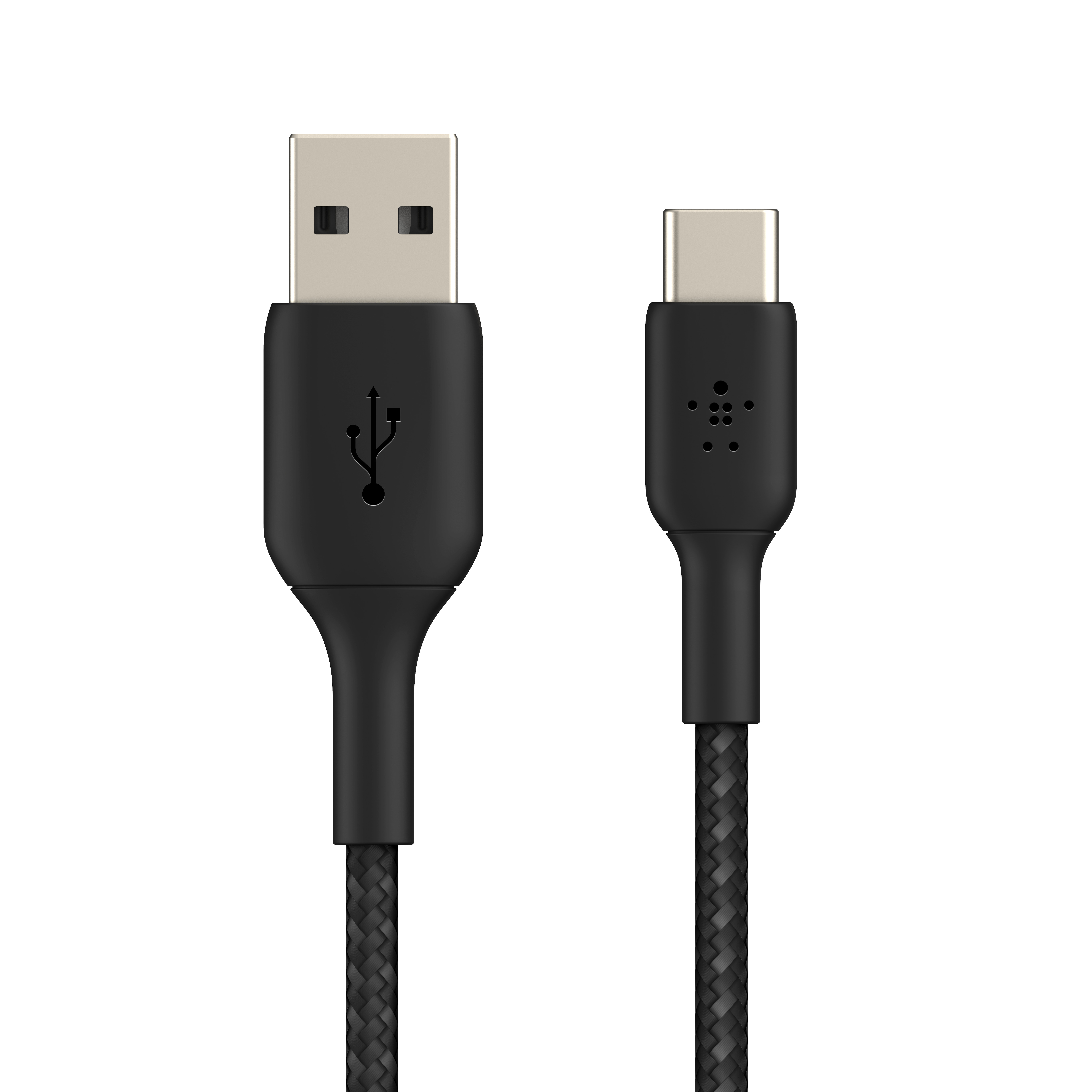 Picture of Belkin Braided USB-C to USB-A 1M Black