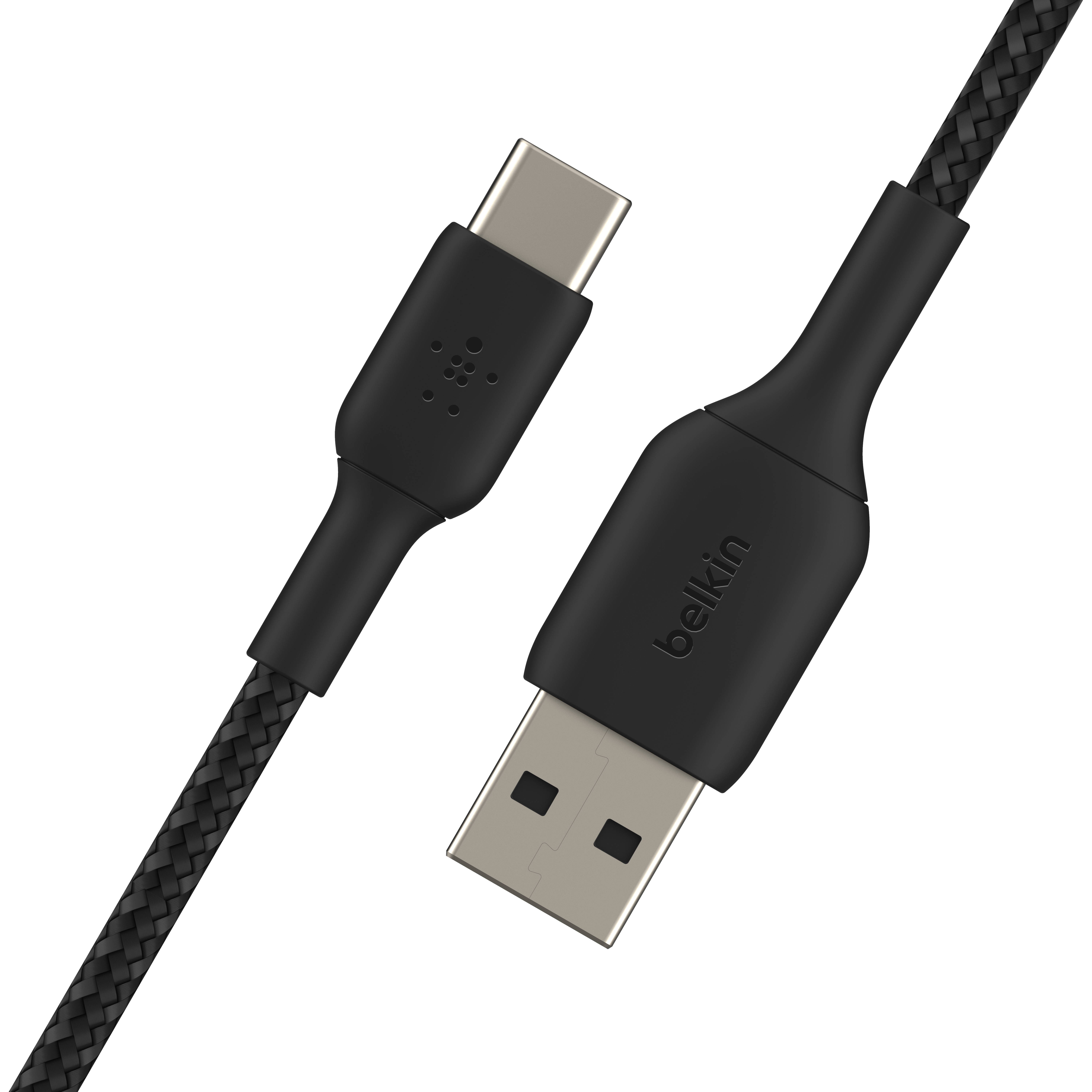 Picture of Belkin Braided USB-C to USB-A 1M Black