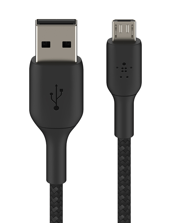 Picture of Belkin Braided USB-A Micro-USB 1M Black