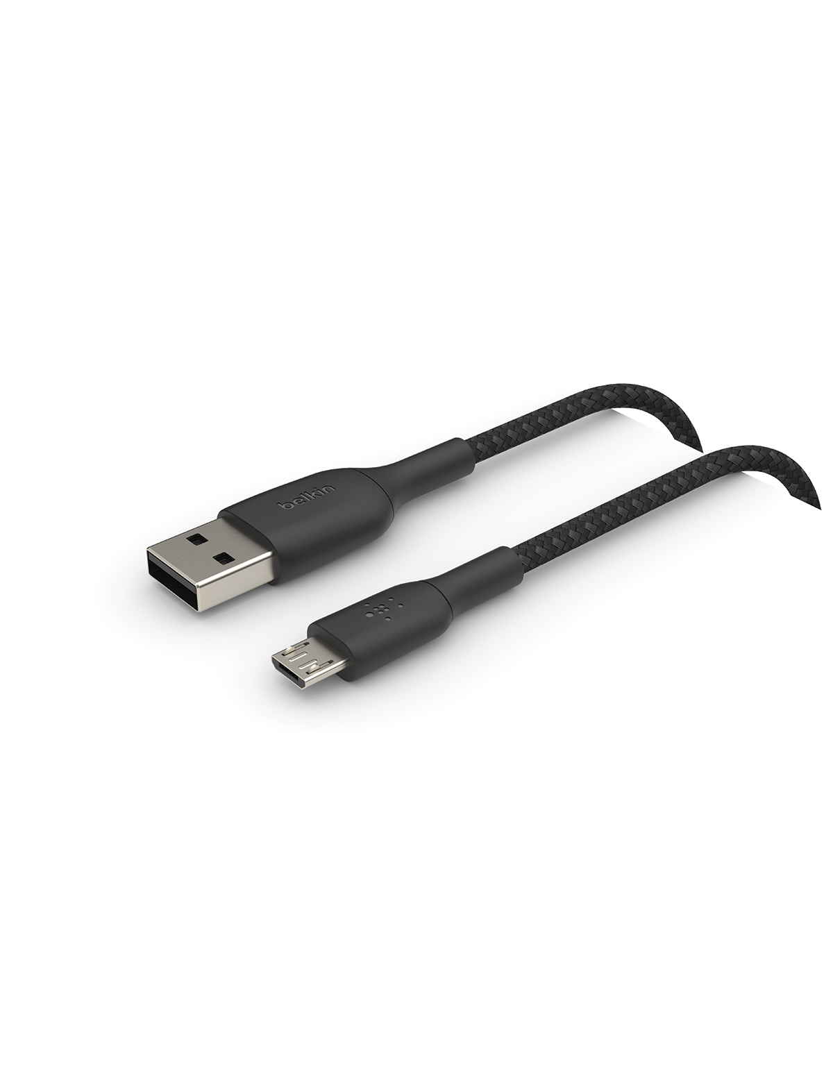 Picture of Belkin Braided USB-A Micro-USB 1M Black