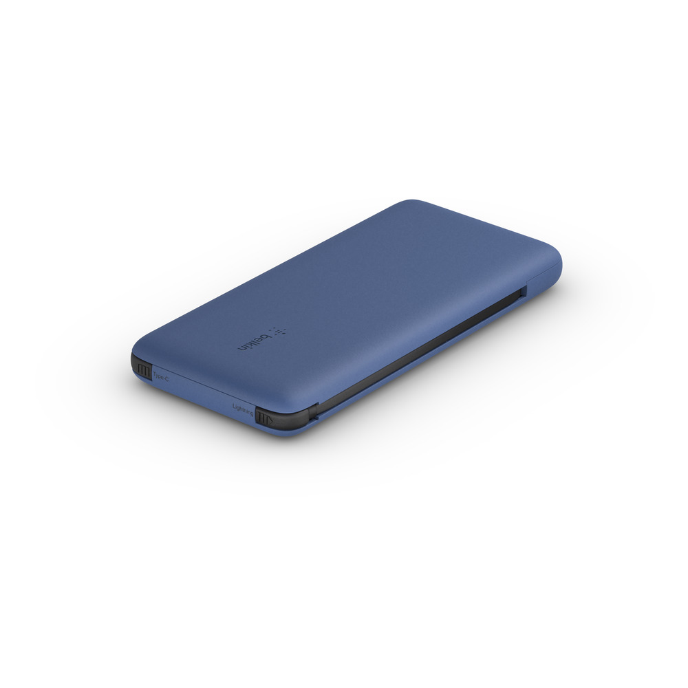 Picture of Belkin 10K Powerbank Integrated Cables Blue