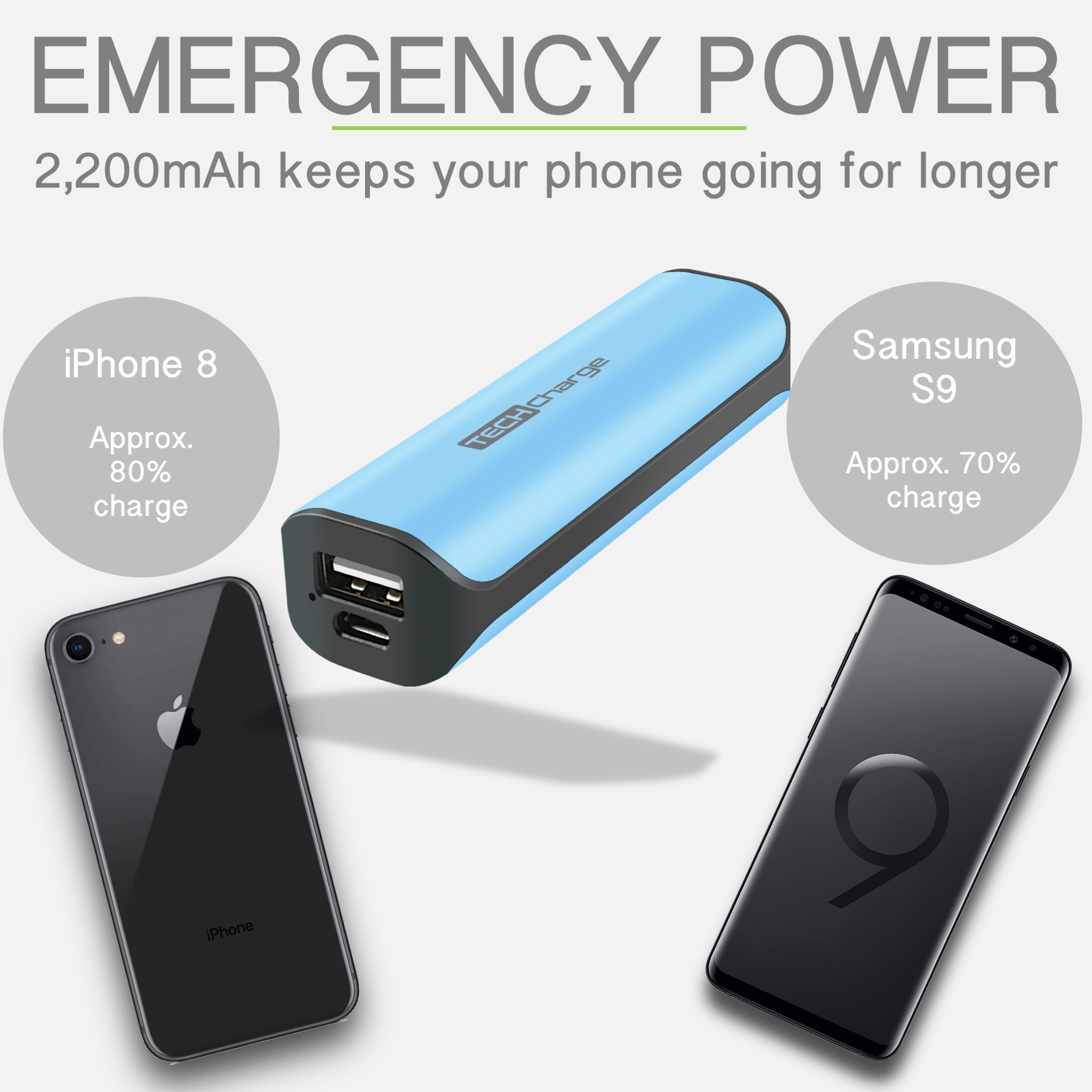 Picture of Tech Charge Pocket Power 2200mAh