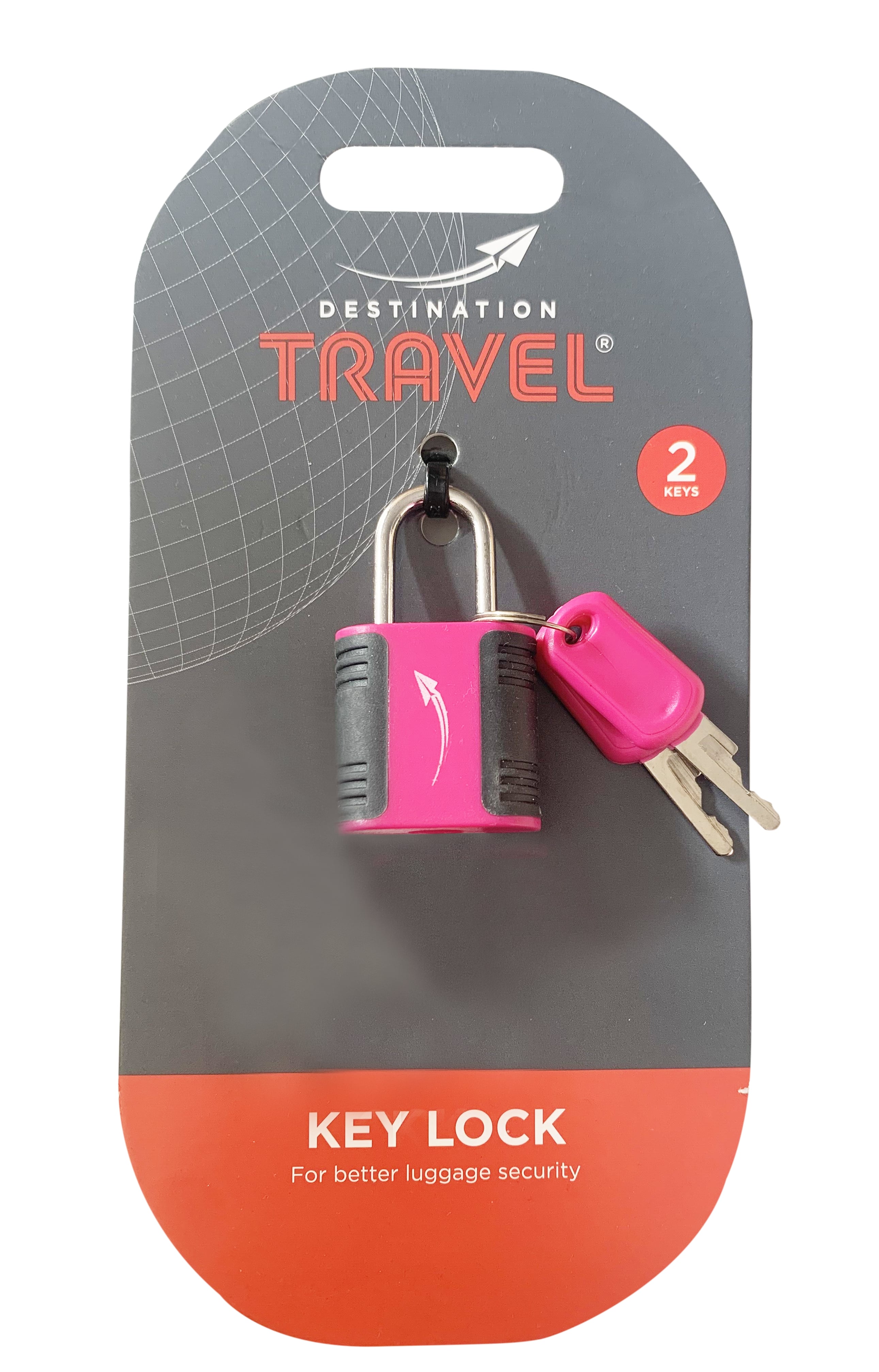 Picture of Destination Travel Magenta Single Key Lock