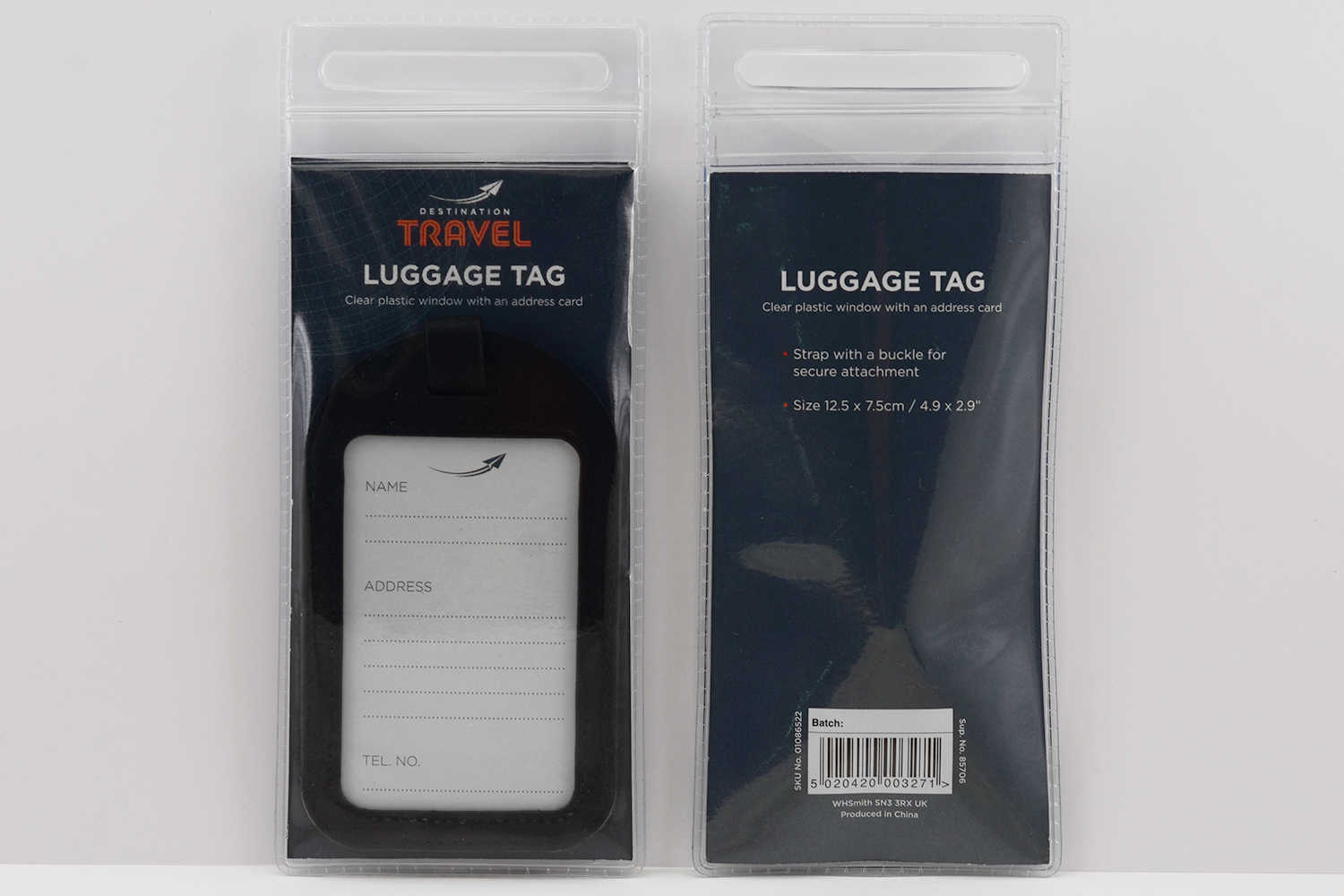 Picture of Destination Travel Luggage Tag Plain