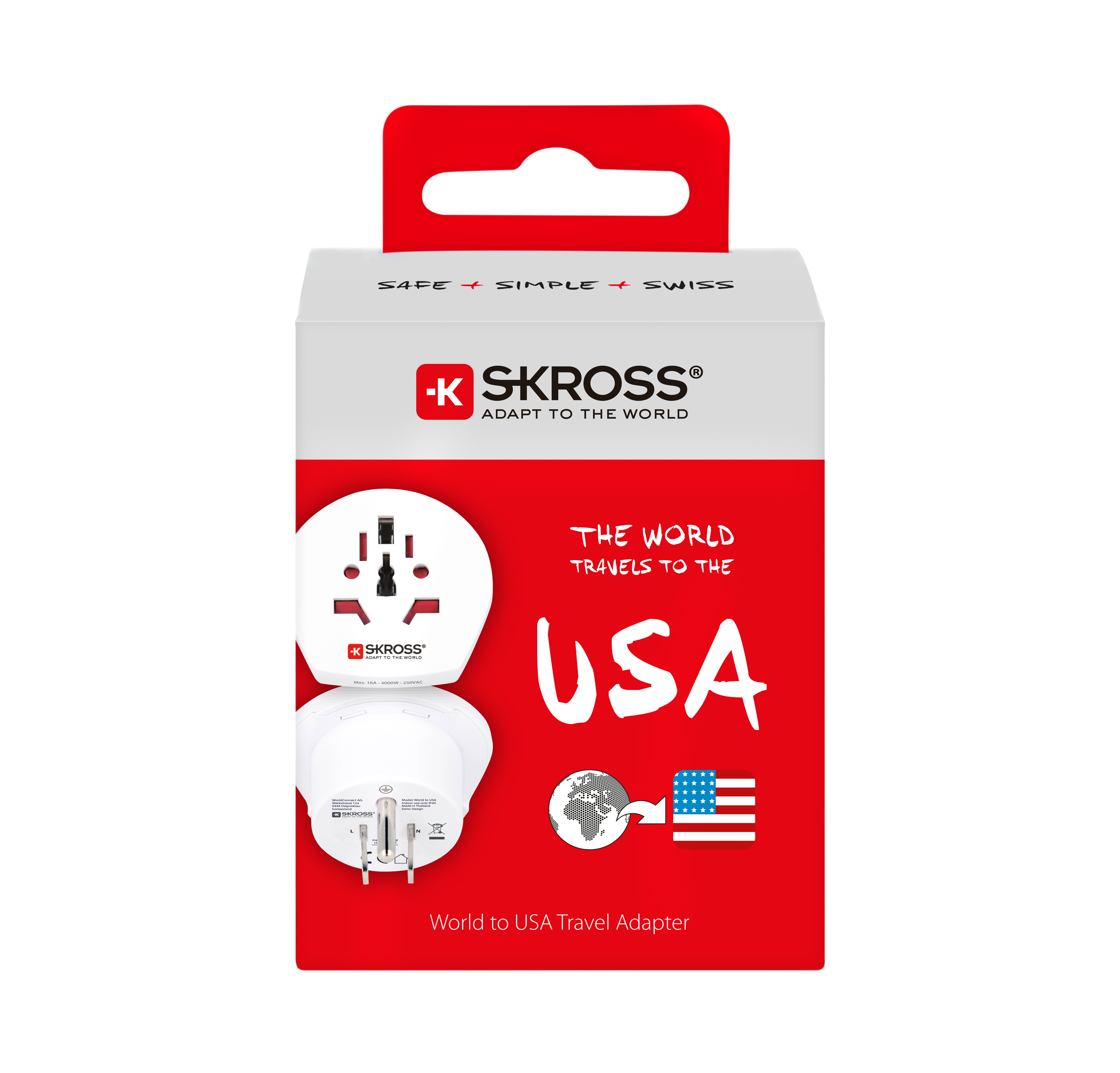 Picture of SKROSS World To USA Adapter
