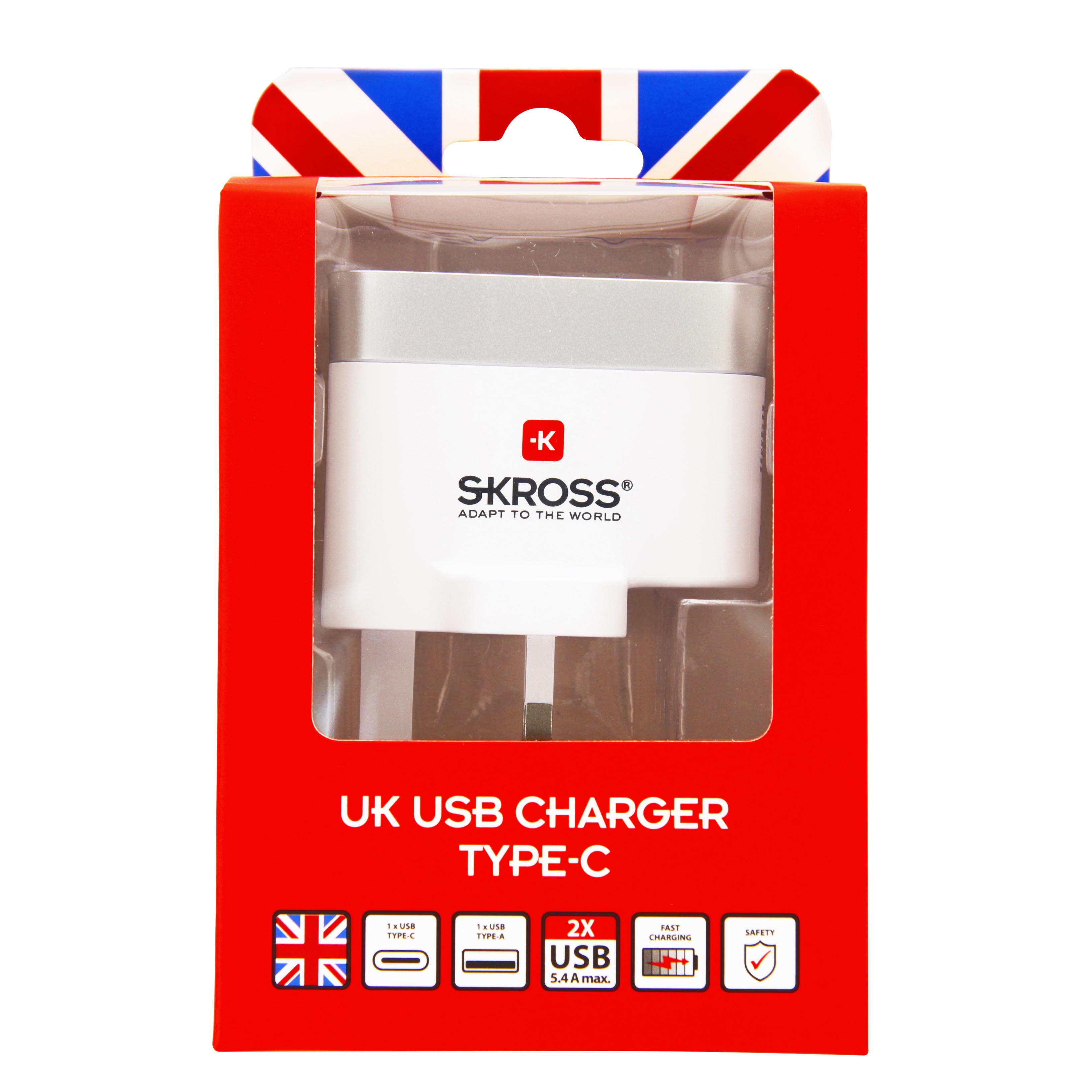 Picture of SKROSS UK USB Charger Type-C