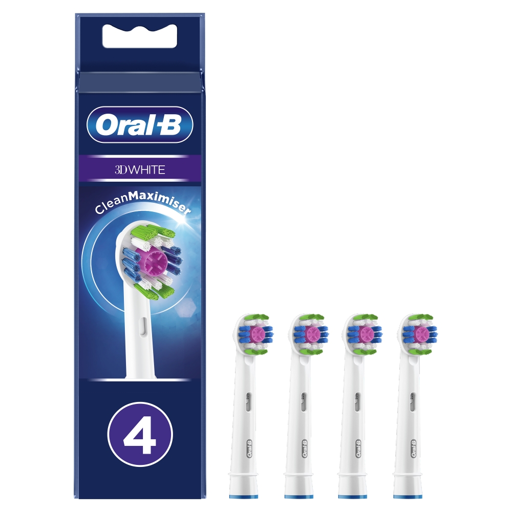 Picture of Oral-B 3D Power Toothbrush Heads 4 Pack