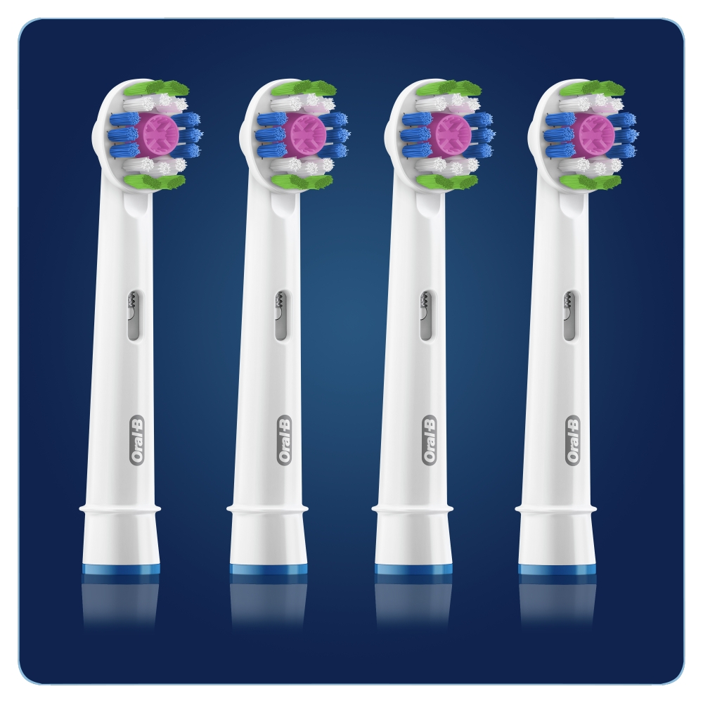 Picture of Oral-B 3D Power Toothbrush Heads 4 Pack