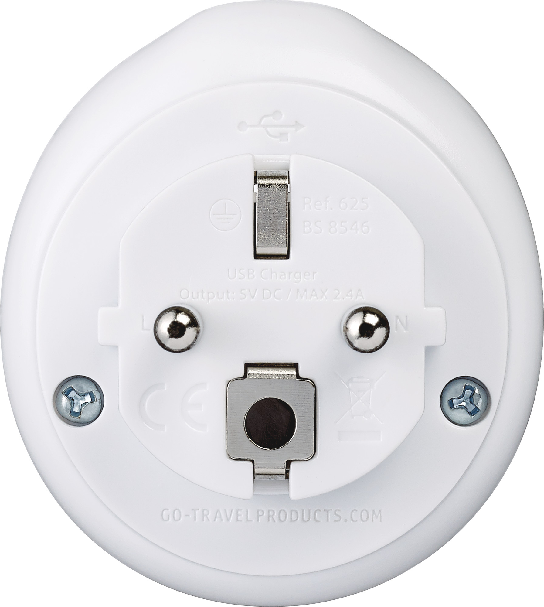 Picture of Go Travel UK To Eu Adapter With USB Tp