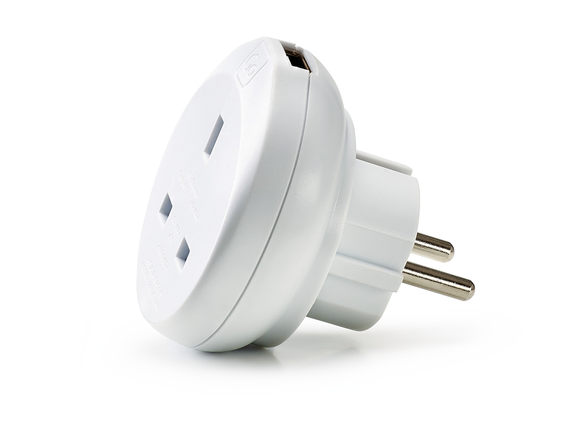 Picture of Go Travel UK To Eu Adapter With USB Tp