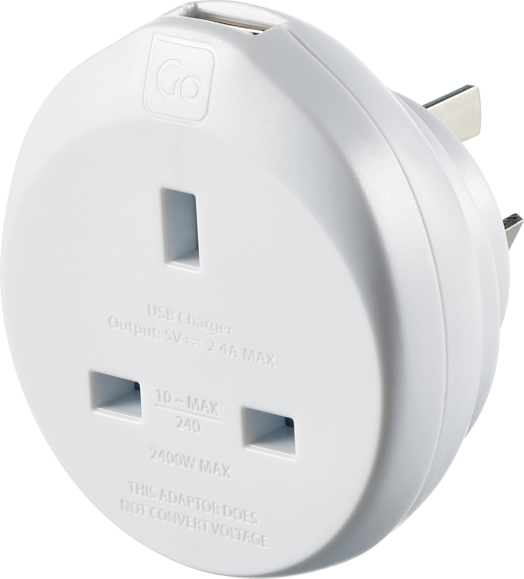 Picture of Go Travel UK To Aus Adapter USB