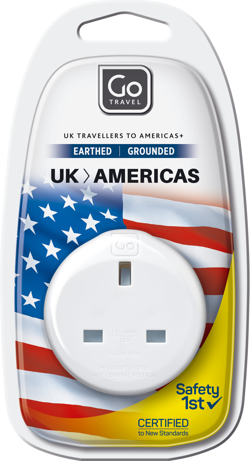 Picture of Go Travel UK USA Single Adapter