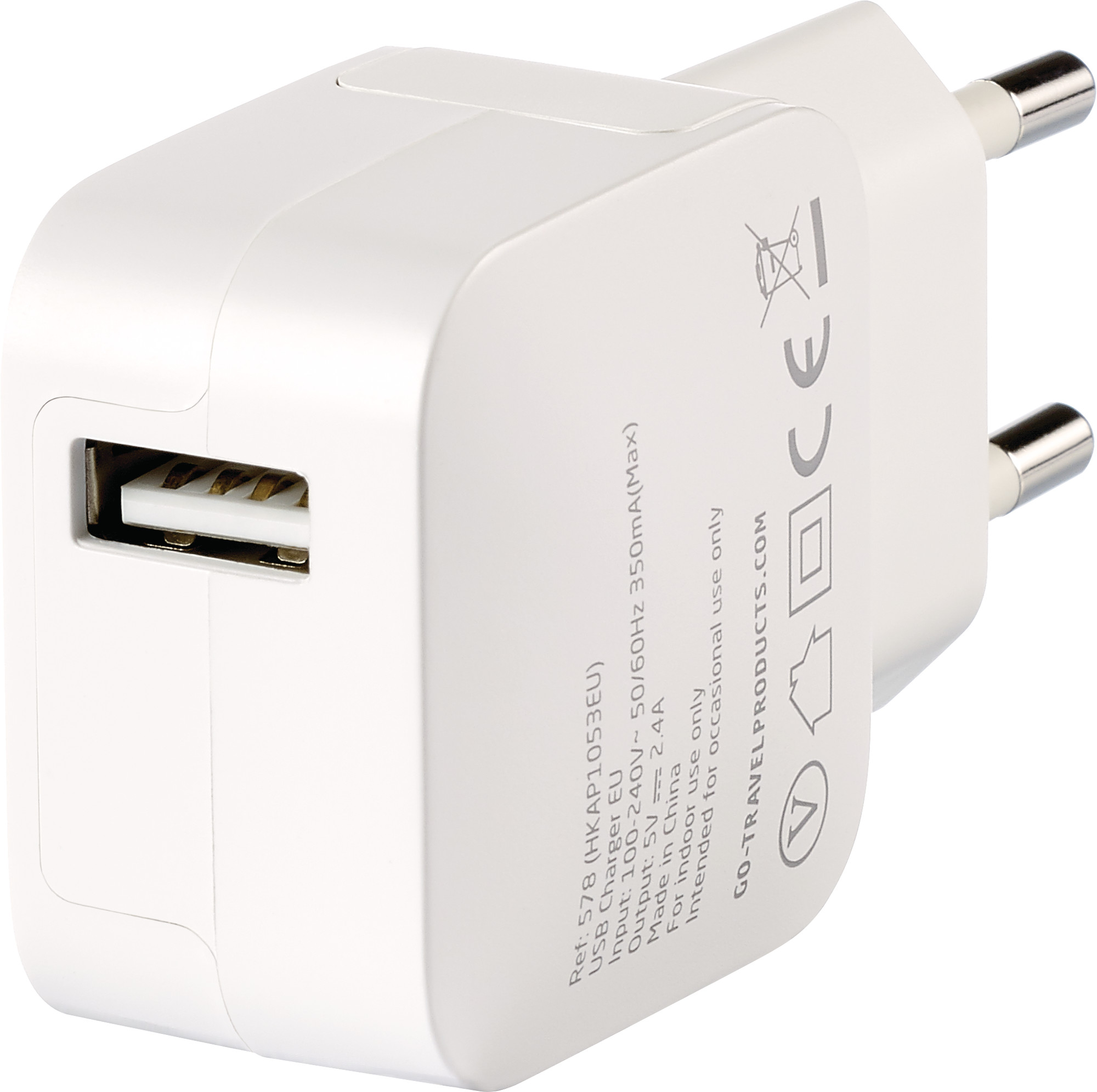 Picture of Go Travel 2.4A USB Charger Eu