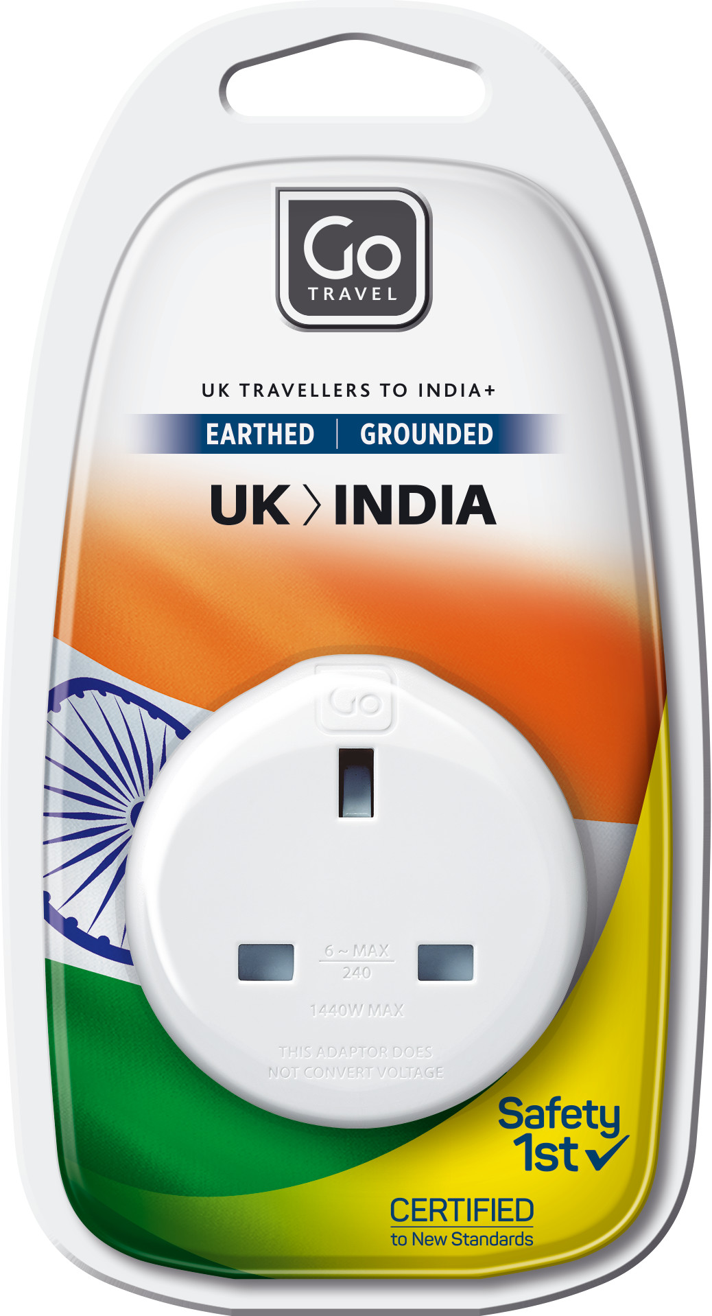 Picture of Go Travel UK India Adapter