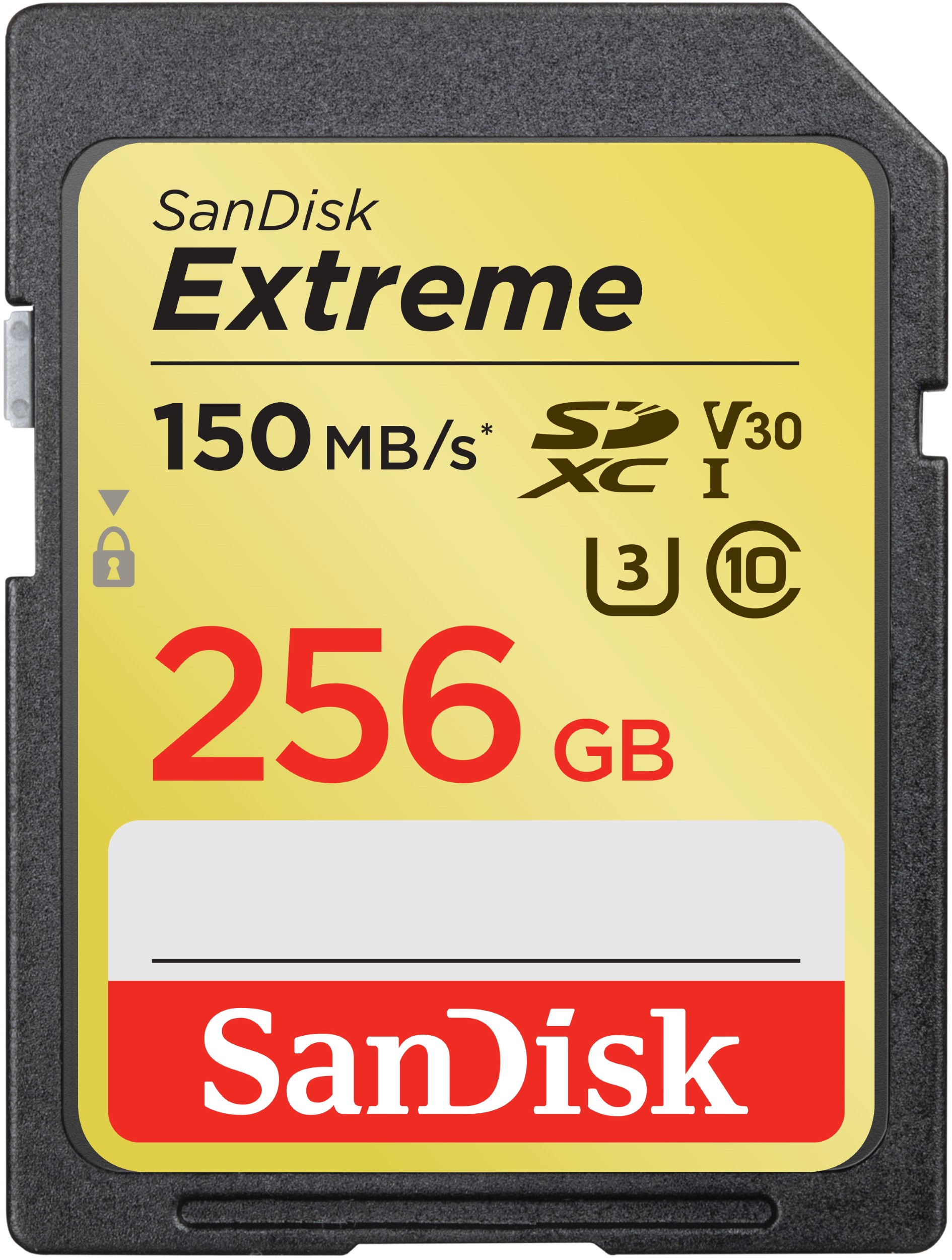 Picture of SanDisk Extreme SDXC UHSI Card 256GB