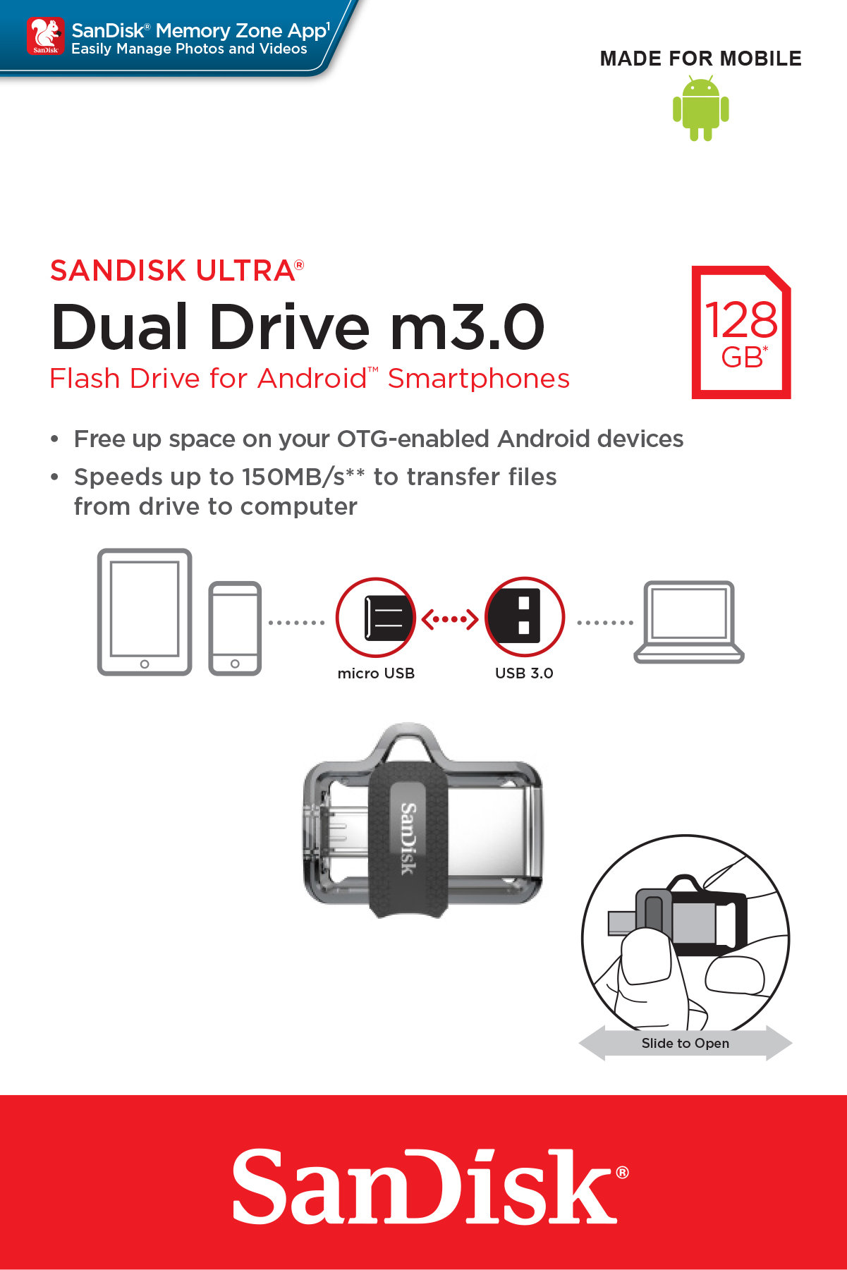 Picture of SanDisk IXpand Luxe For iPhone 128GB