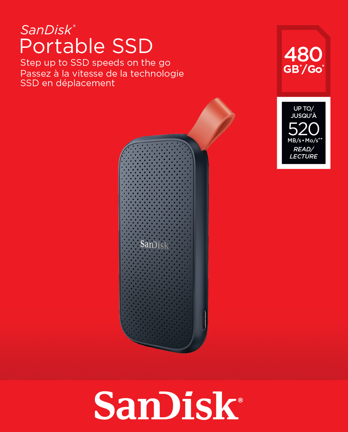 Picture of SanDisk Portable SSD 480GB