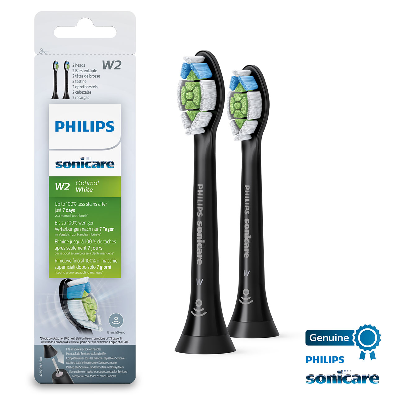 Picture of Philips Sonicare Brush Heads Black