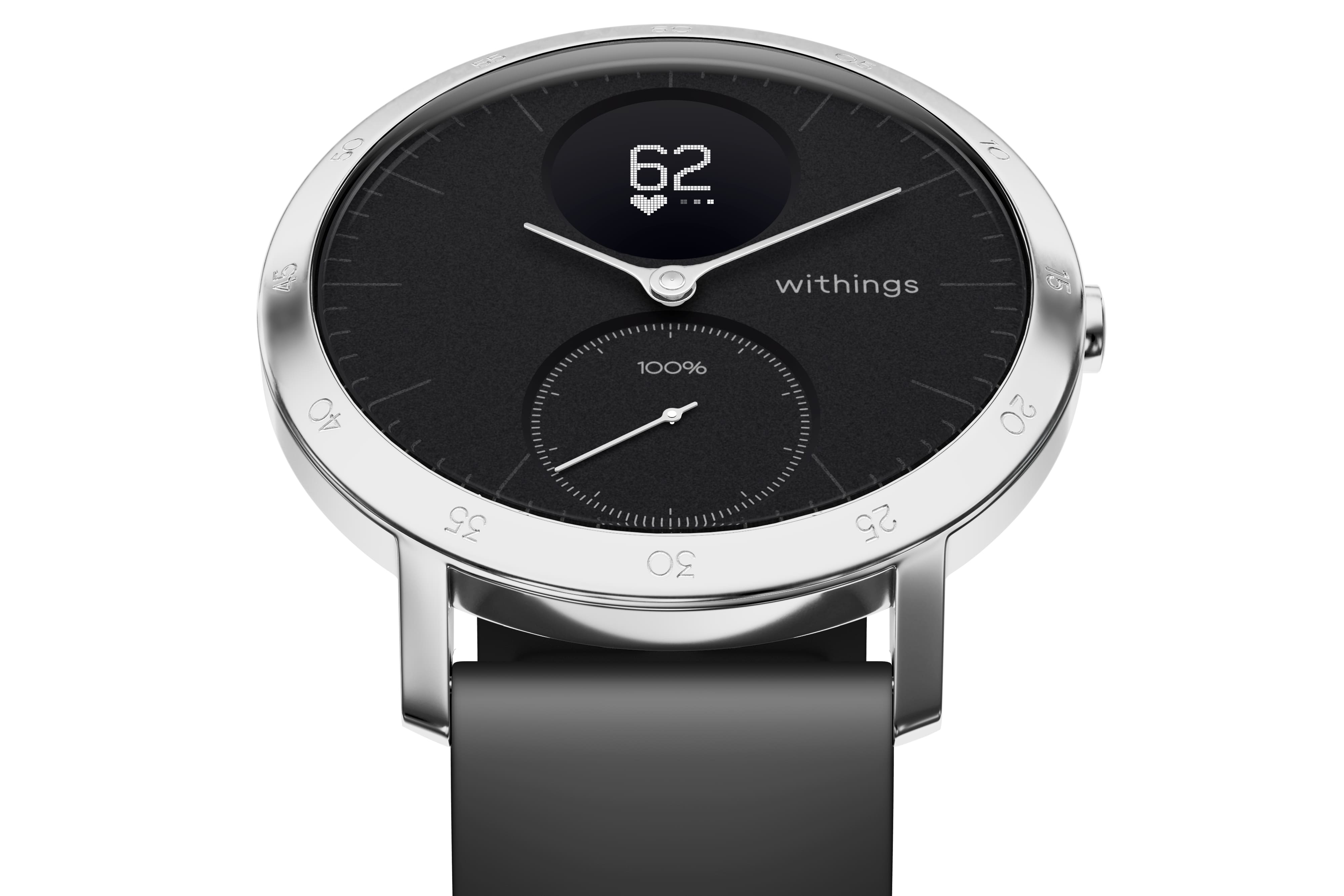 Picture of Withings Smartwatch Steel HR 40mm Black