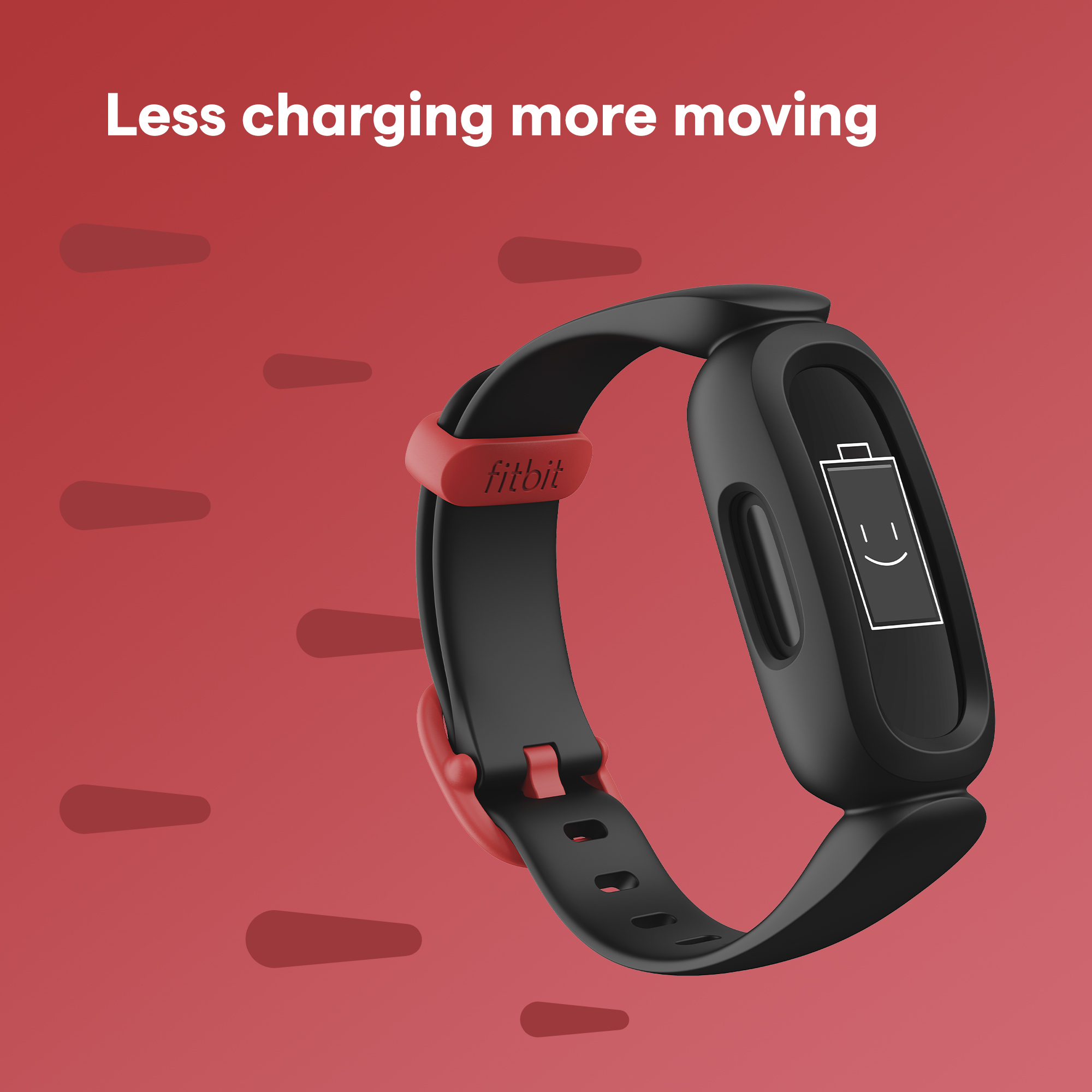 Picture of Fitbit Ace 3 Kids Tracker Black Red