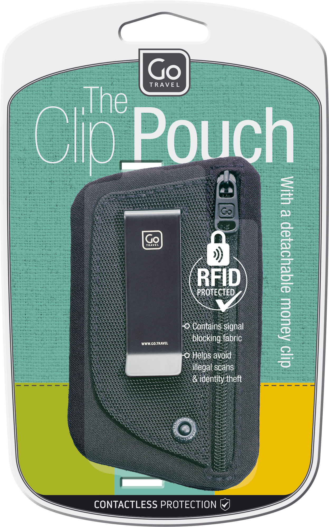 Picture of Go Travel The Clip Pouch RFID