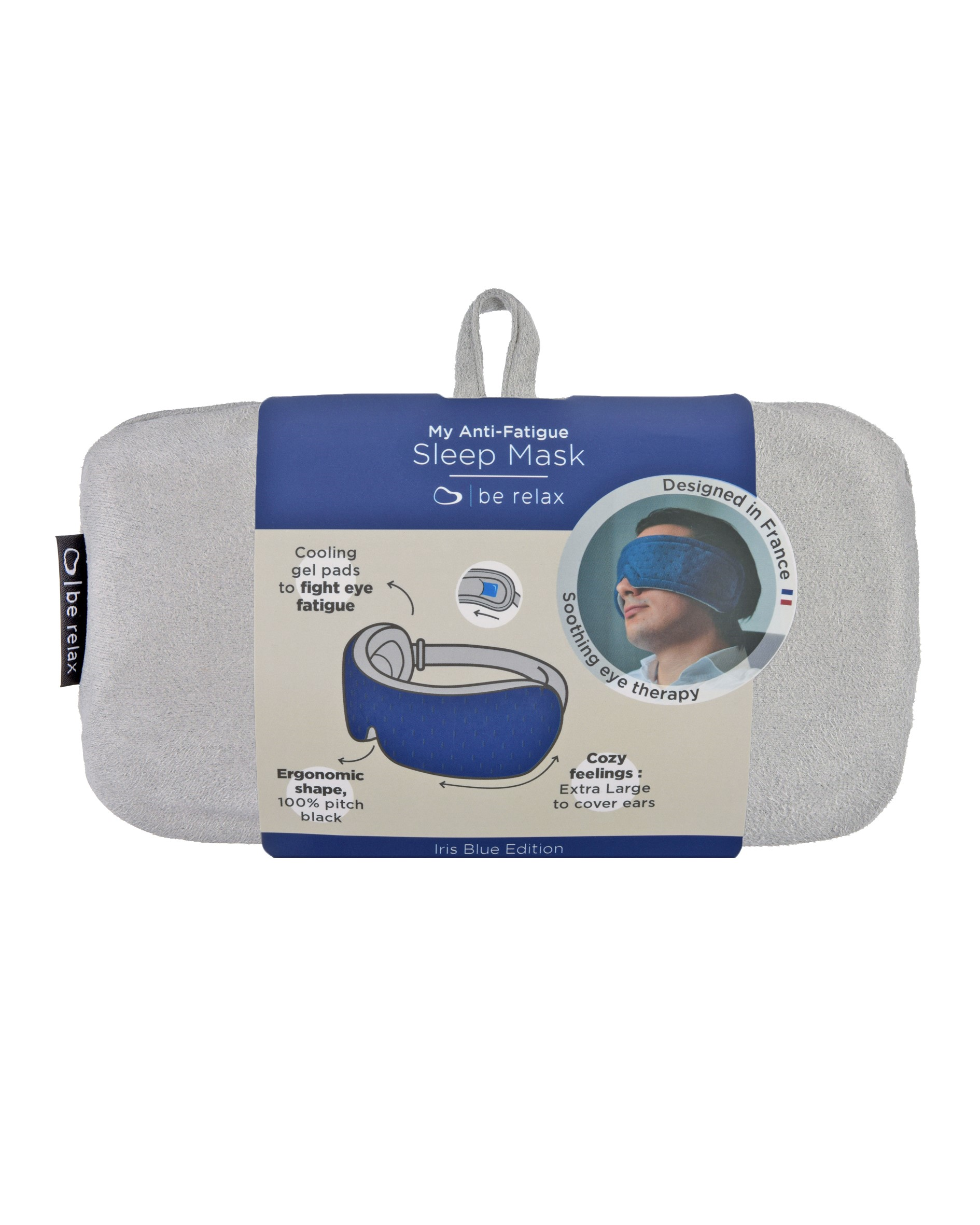 Picture of Be Relax Anti Fatigue Sleep Mask Blue