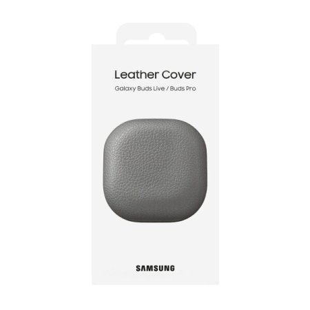 Picture of Samsung Buds Leather Cover Grey