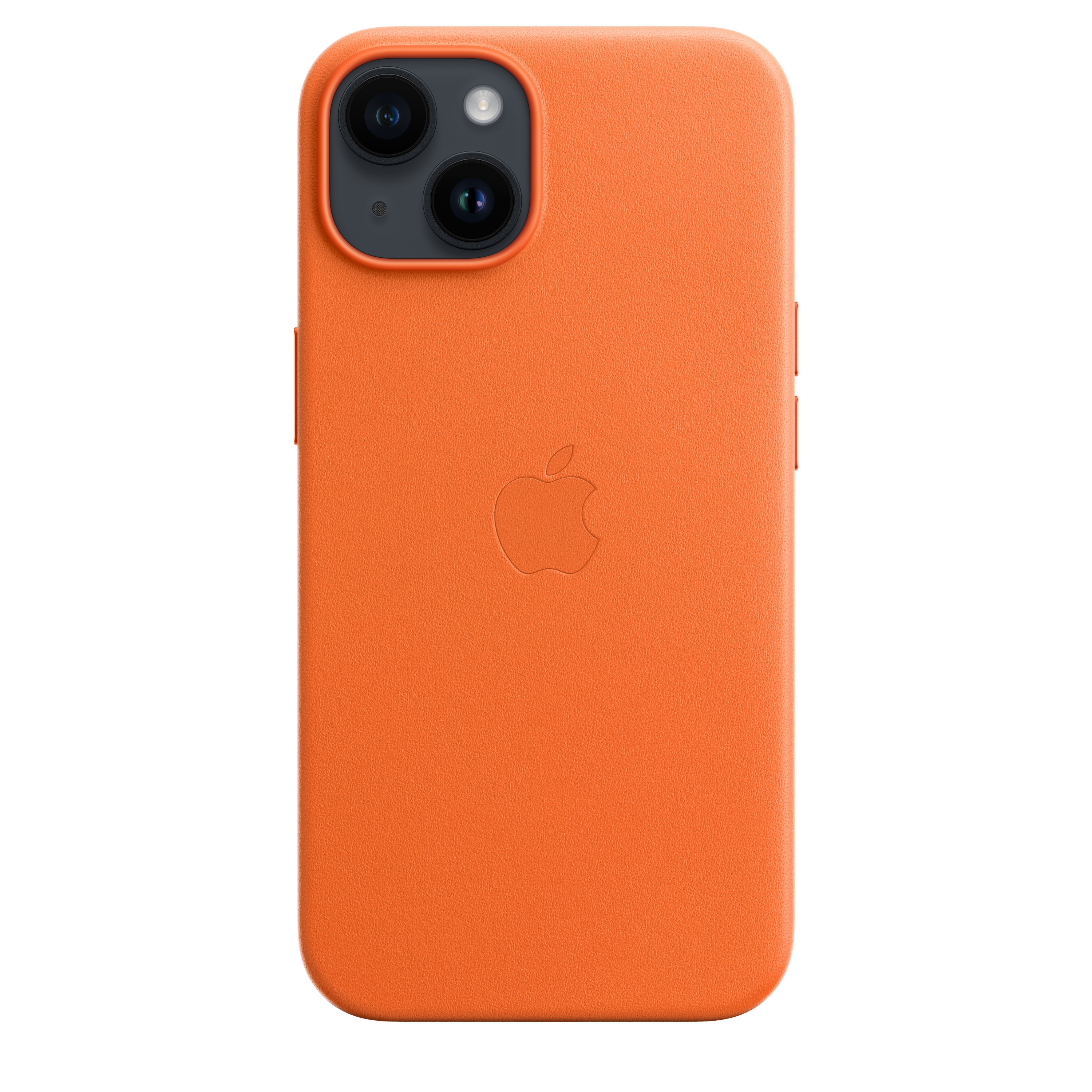 Picture of Apple iPhone 14 Leather W Magsafe Orange