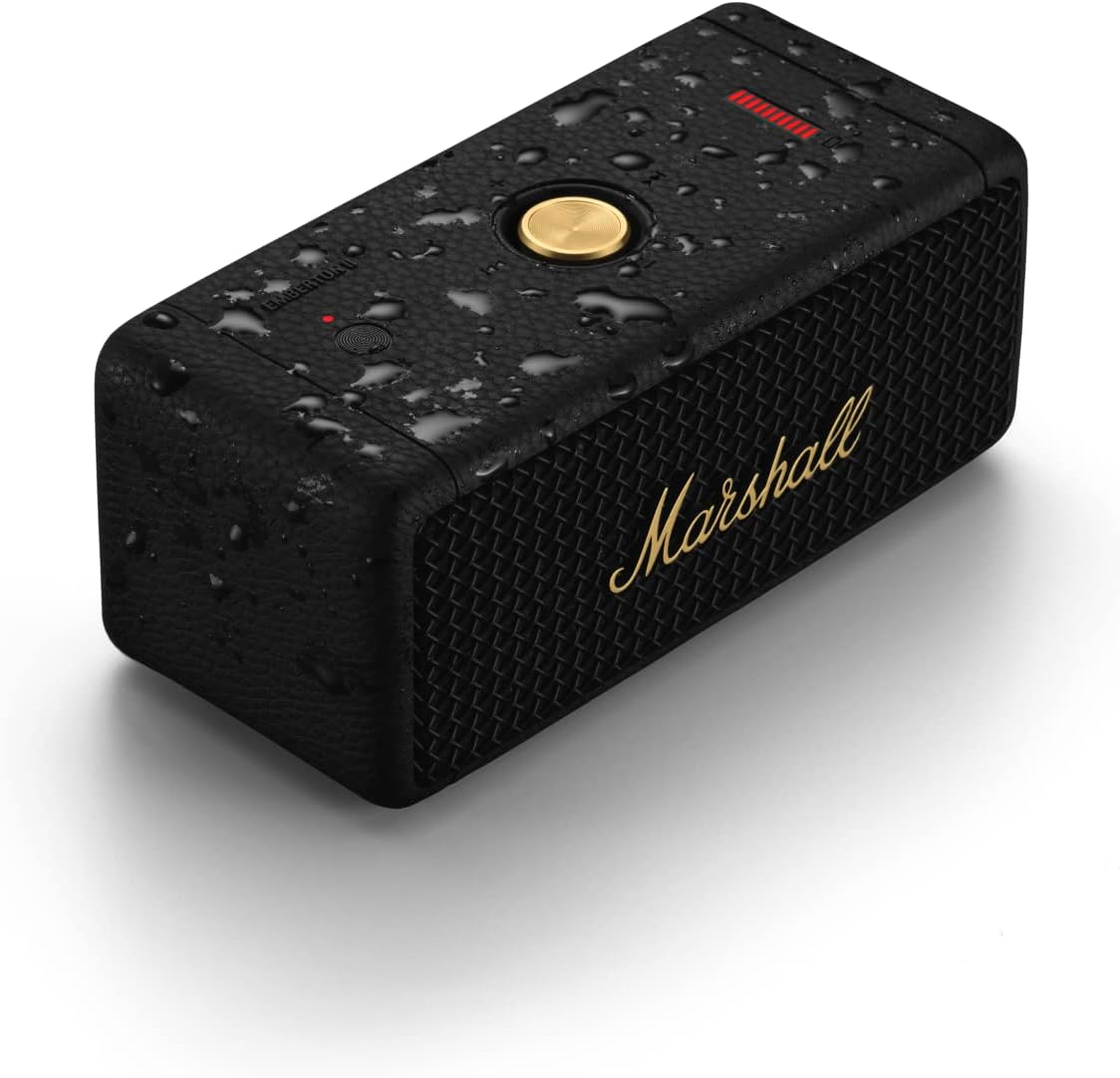 Picture of Marshall Emberton II - Black and Brass