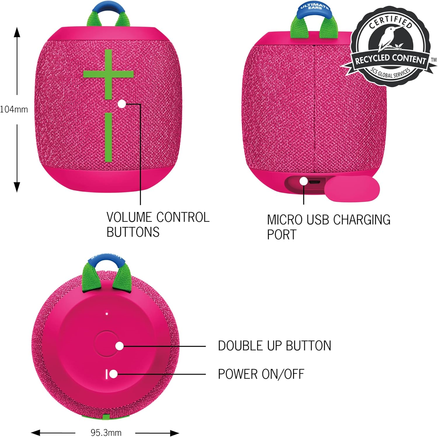 Picture of Ultimate Ears WONDERBOOM 3 - Pink