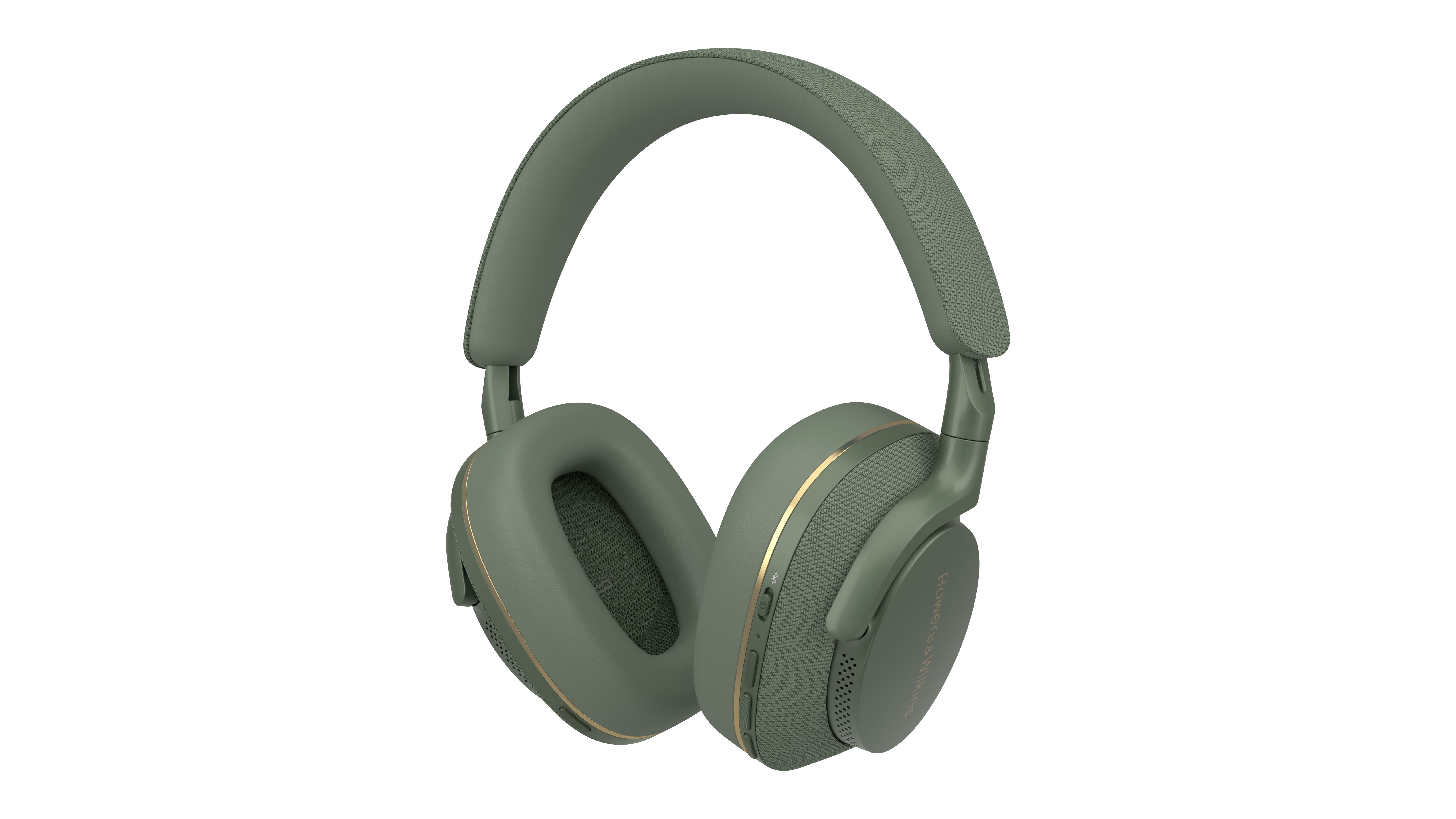 Picture of Bowers & Wilkins PX7 S2e Noise Cancelling Wireless Over Ear Headphones  - Forest Green