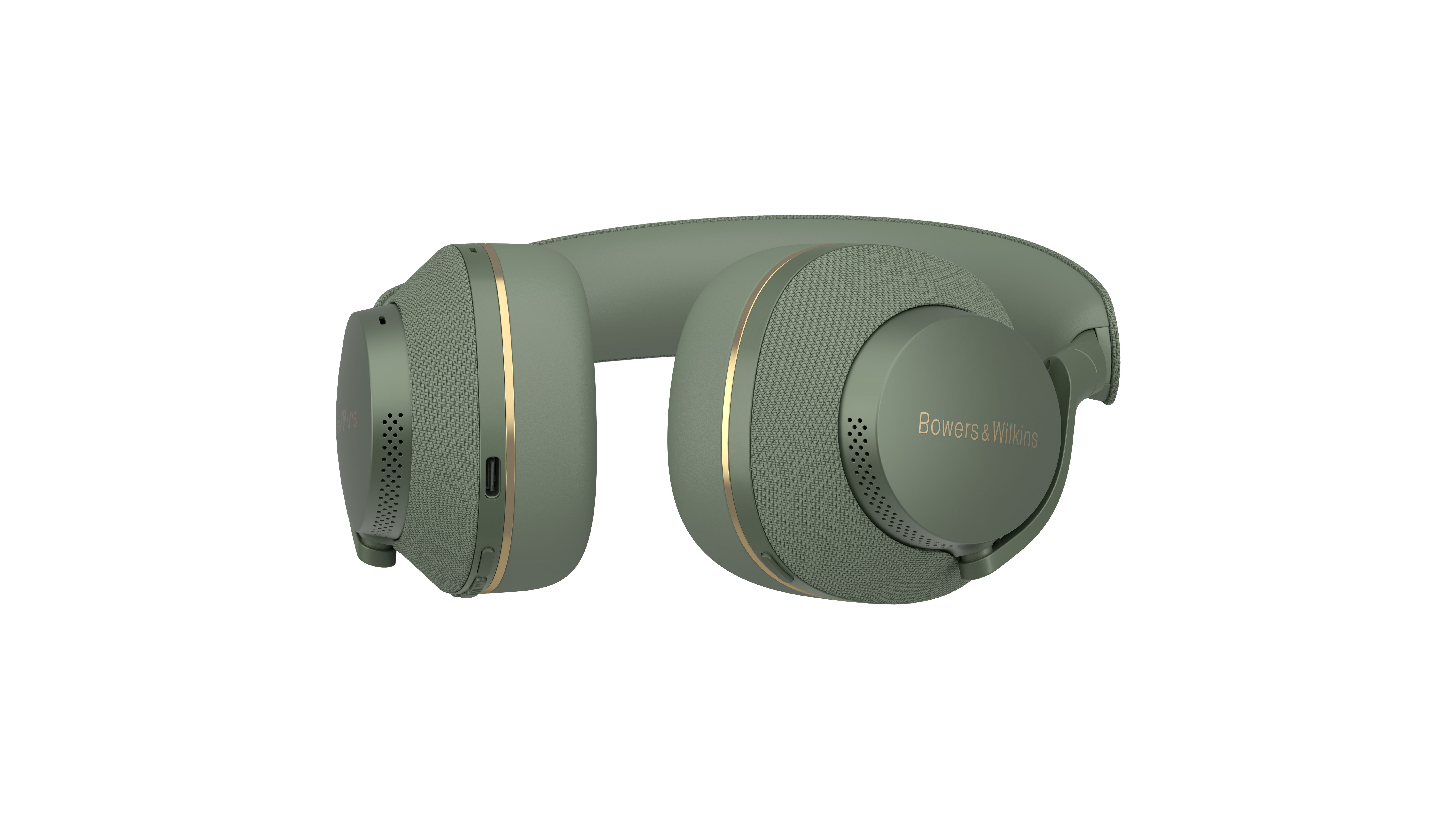 Picture of Bowers & Wilkins PX7 S2e Noise Cancelling Wireless Over Ear Headphones  - Forest Green