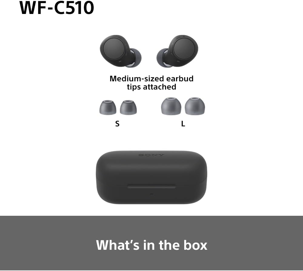 Picture of WF-C510 Truly Wireless Headphones - Black