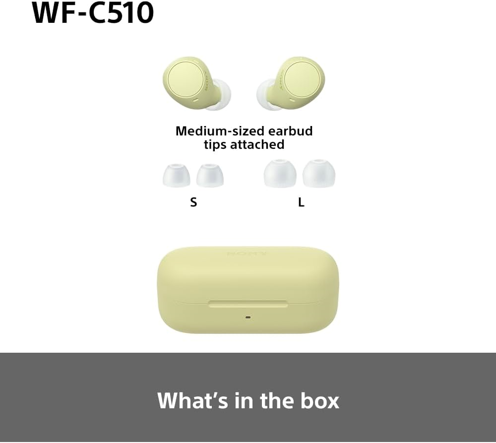 Picture of WF-C510 Truly Wireless Headphones - Yellow