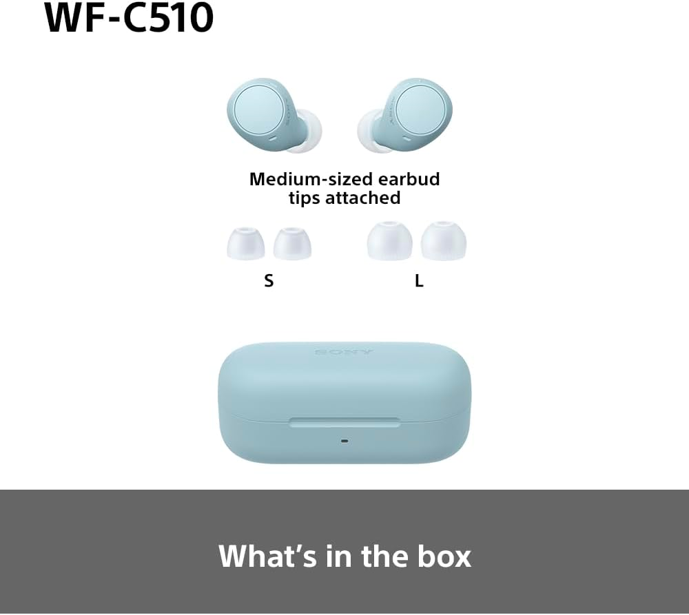 Picture of WF-C510 Truly Wireless Headphones - Blue