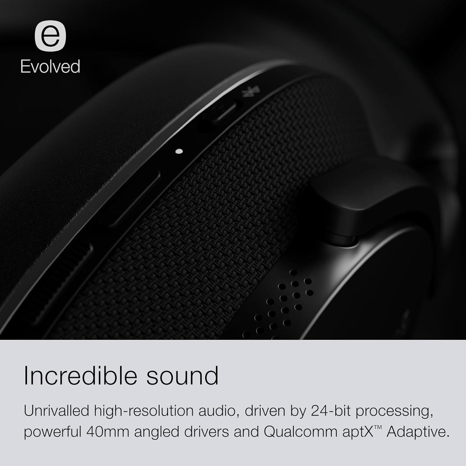 Picture of Bowers & Wilkins PX7 S2e Noise Cancelling Wireless Over Ear Headphones  - Cloud Grey