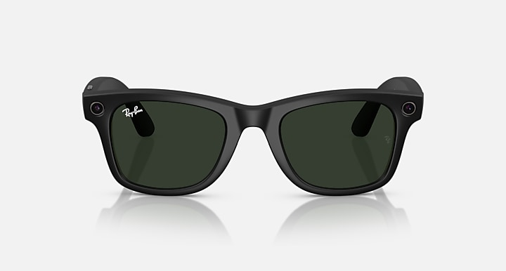 Picture of Ray-ban Meta Wayfarer - Clear / Graphite Green Transitions